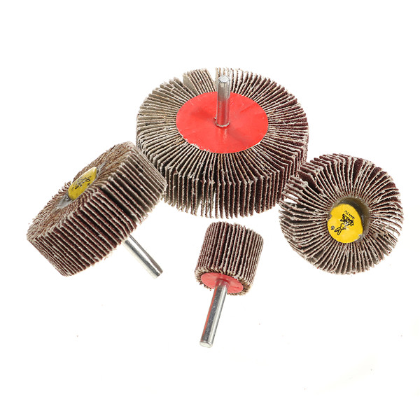 Flap Sandpaper Wheel Disc Grinding Sanding Abrasive for Drill 6mm Shank Parts 