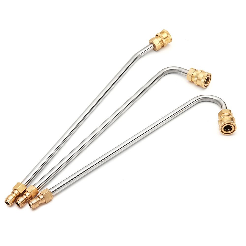 High-Pressure Washer Gutter Rod U-shaped for Lance/Wand 1/4inch Quick Connect High-Pressure Washer Gutter Rod U-shaped for Lance/Wand 1/4inch Quick Connect