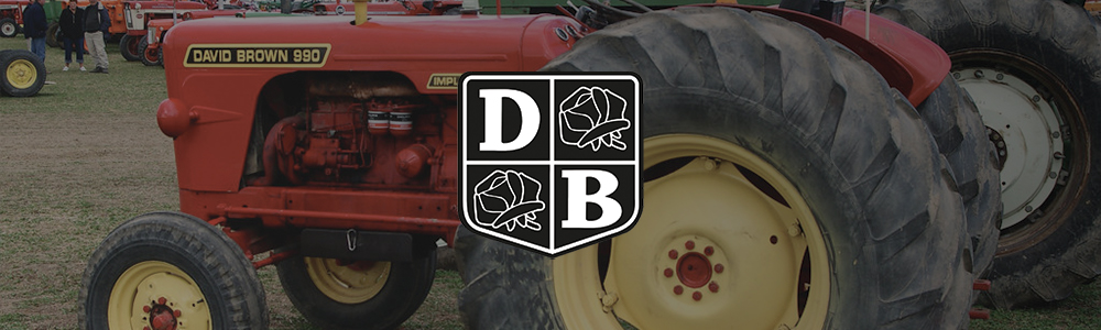 DAVID BROWN TRACTOR ROOF DECAL 