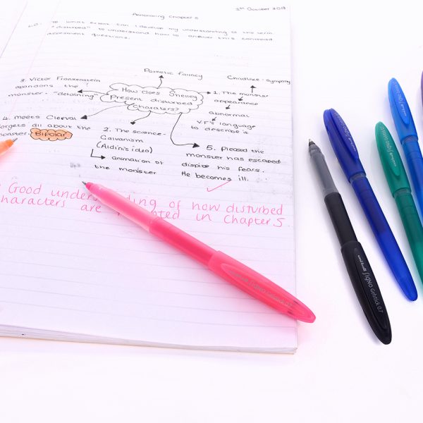 Mitsubishi Uni-ball Signo Gelstick Rollerball Gel pen 0.7mm Green UM-170 