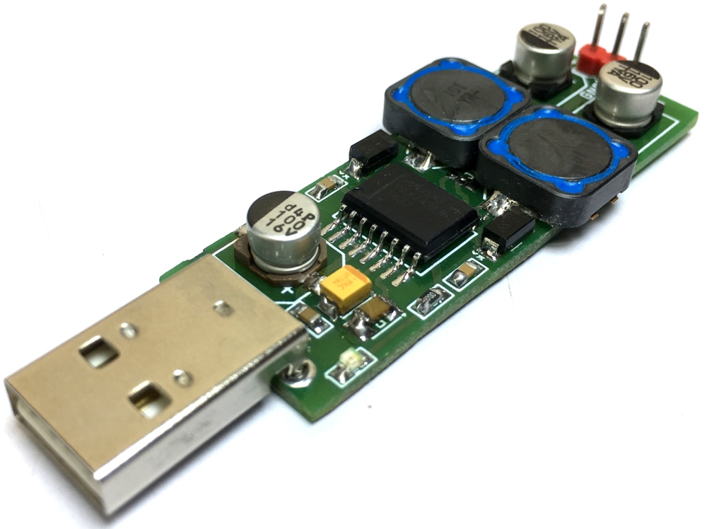 1X Inverter 12V to 5V DC voltage transformer 3A USB dual port converter Y9O6 