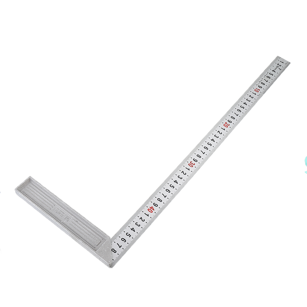 Right Angle Ruler Stainless Steel 90 Degree Square Angle Metric Ruler Right Angle Ruler Stainless Steel 90 Degree Square Angle Metric Ruler