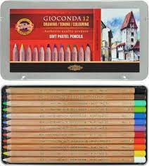 12 lápices pastel koh i noor