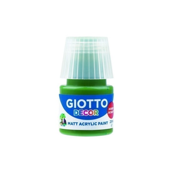 13 Tempera Acrílica GIOTTO 25ML Verde Bosque