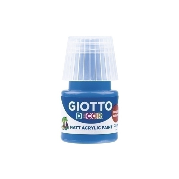 16 Tempera Acrílica GIOTTO 25ml  Azul cobalto