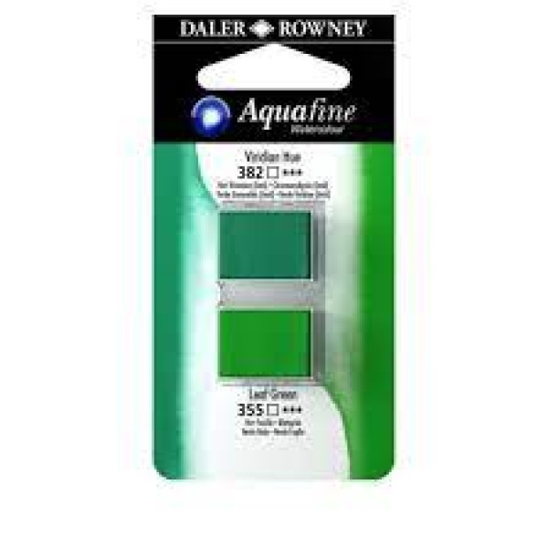 2 godets Aquafine 382/355 viridiana/verde hoja