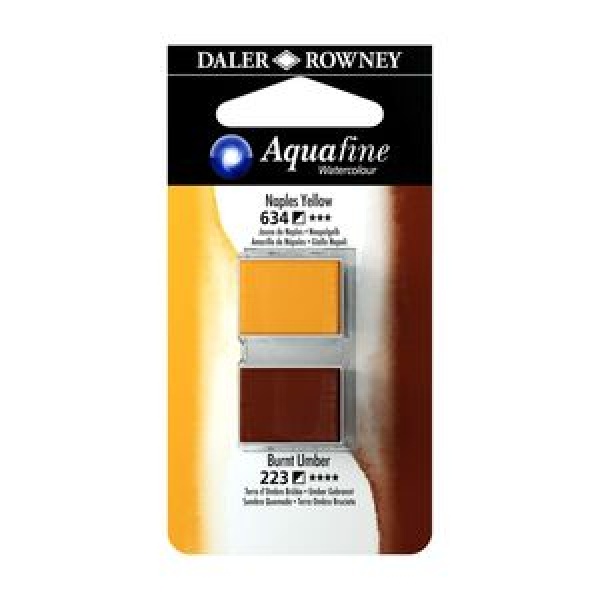 2 godets Aquafine 634/223 A  napoles/sombra tostad