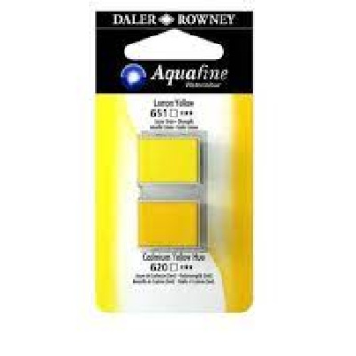 2 godets Aquafine 651/620 A  limon/A  Cadmio