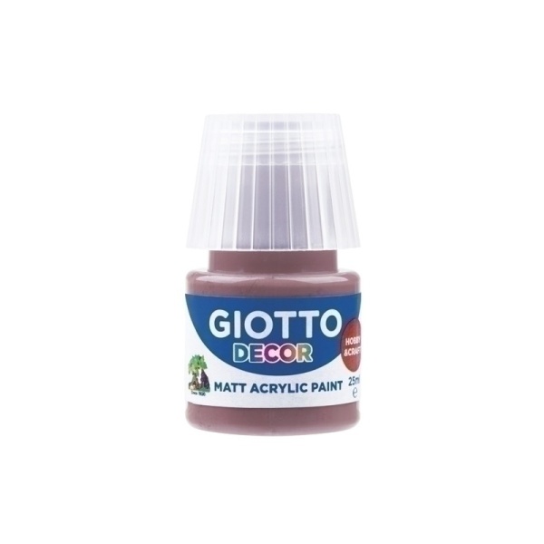 23 Tempera Acrílica GIOTTO 25ML tierra sombra