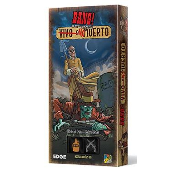 Bang el juego de dados  vivo o no muerto