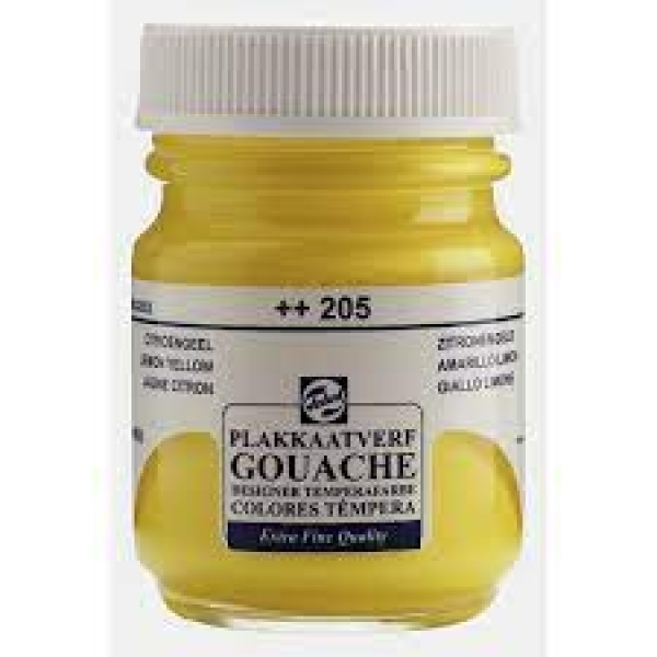 Gouache Talens 50 ml Amarillo limón