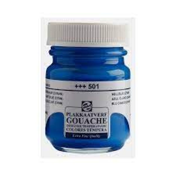 Gouache Talens 50 ml Cyan