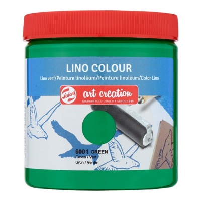 Pintura para linoleo talens verde 250ML