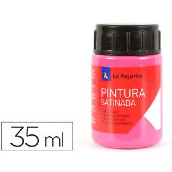 Pintura satinada magenta 35ml La pajarita