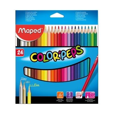 24 lapices colores maped