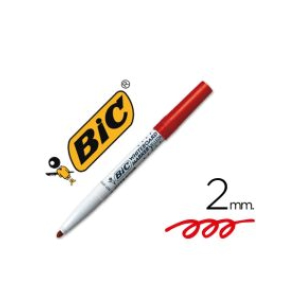 Bic velleda rojo