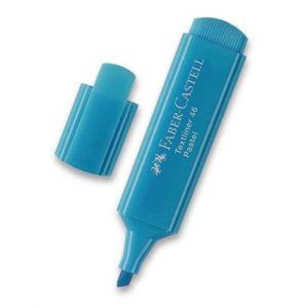 Fluorescente Pastel Faber Castell azul