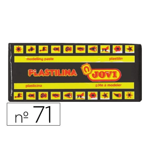 PLastilina mediana negro