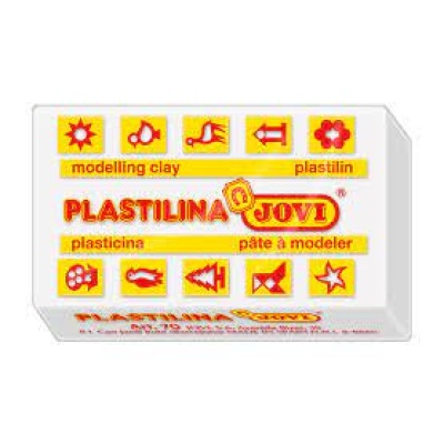 PLastilina pequeña blanca