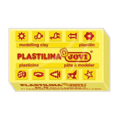 Plastilina pequña amarillo