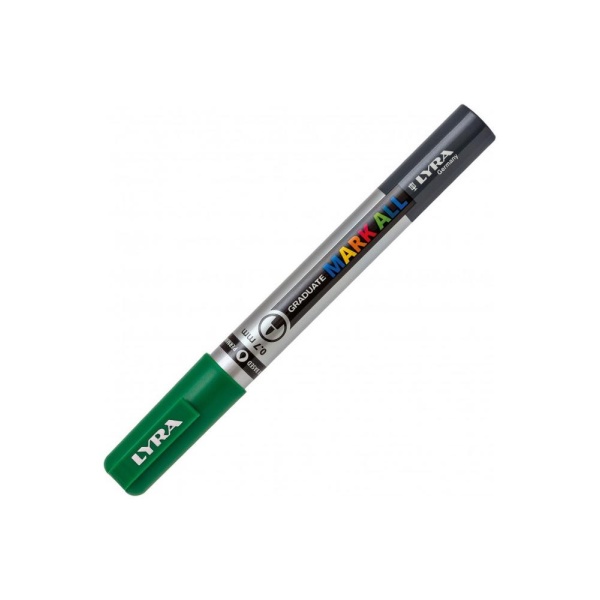 Rotulador multi superficies lyra 0 7MM verde oscur