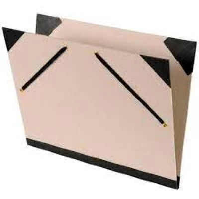 Carpeta gris canson 26*33 con gomas