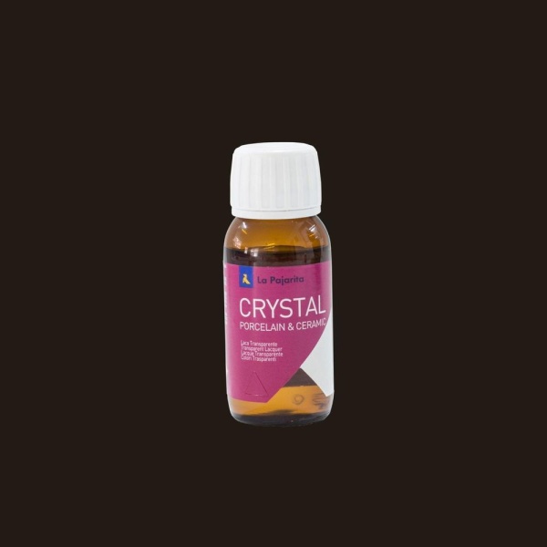 Pintura la pajarita cristal 50ml C-13 Negro