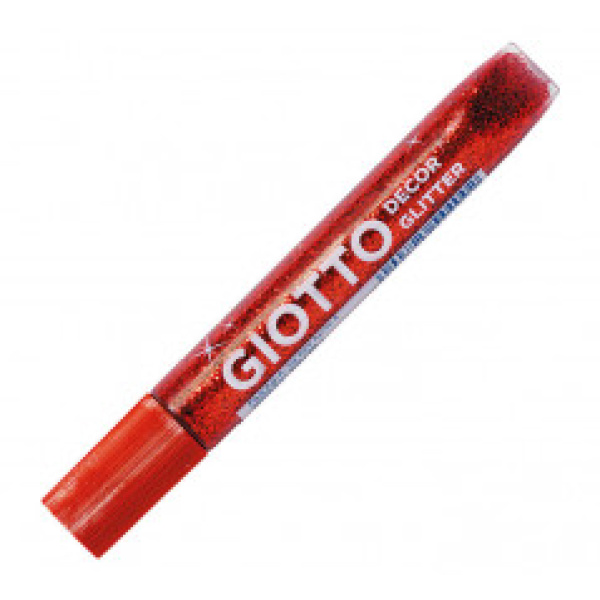 Giotto Decoglitter rojo