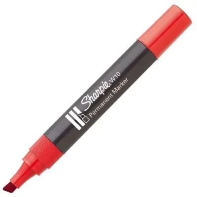 Rotulador Sharpie W10 Rojo p  bisel