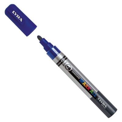 Rotulador multi superficies lyra 2mm azul oscuro