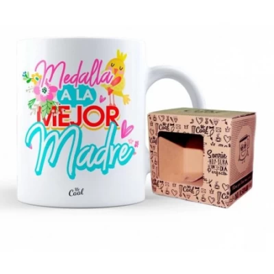 Taza Medalla a la mejor madre