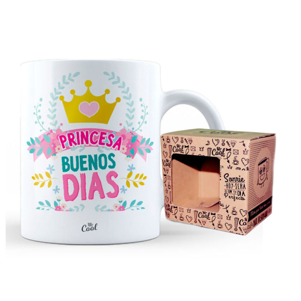 Taza Princesa Buenos dias