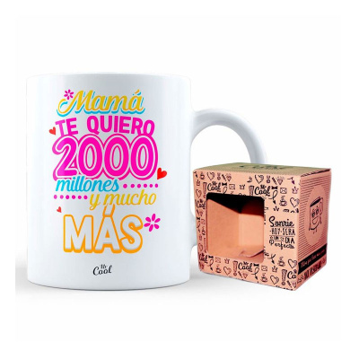 Taza mama te quiero 2000 millones y mucho más