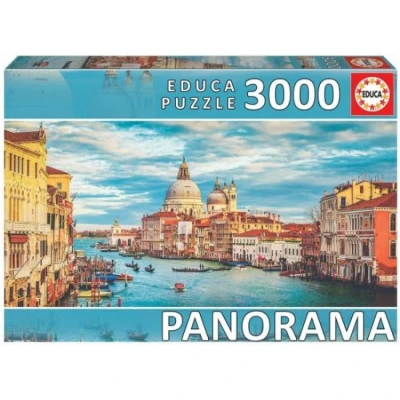 Puzzle panorámico 3000 pz gran canal de Venecia