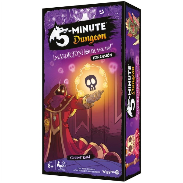 5 minute Dungeon expansión maldición ¡otra vez no