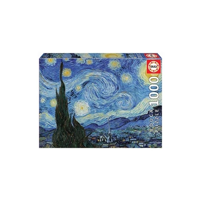 Puzzle 1000pz la noche estrellada de Van Gogh